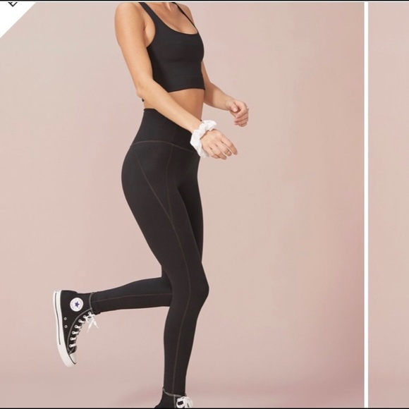 girlfriend collective Pants - Girlfriend Collective High Rise Legging Black Med